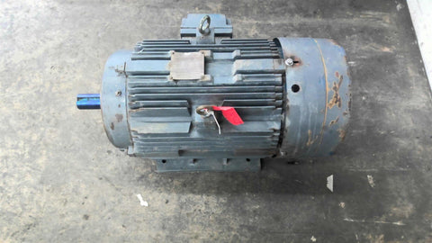 Western Electric 1DN 30HP AC Motor 1800RPm 4P 3 Phase 286T 208-230/460V TEFC