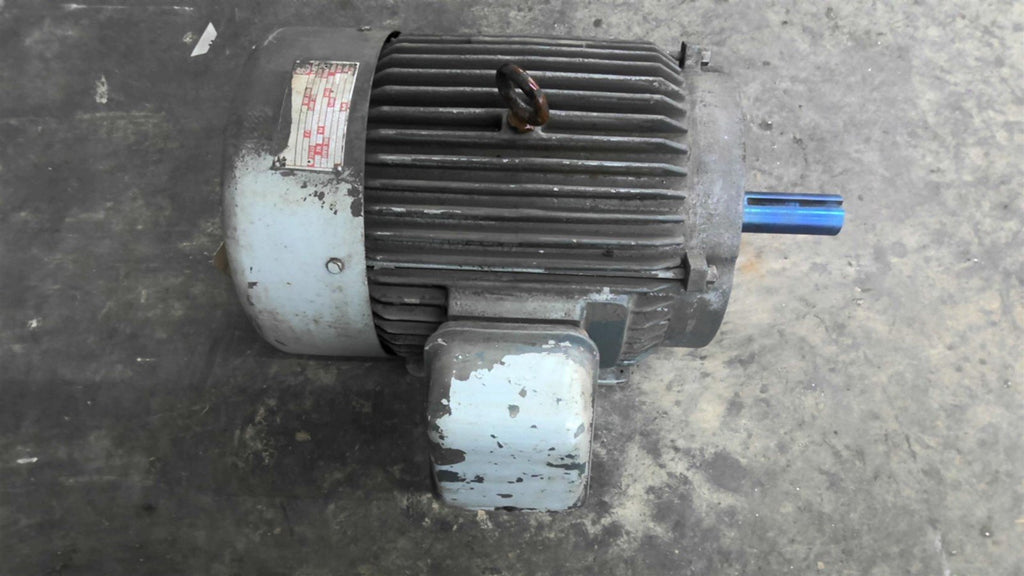 Toshiba 5 HP AC Motor 720 RPM 10 P 3Phase 234T 230/460 V TEFC 60 HZ