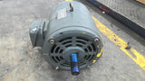 Teco 3A184A4001 5 HP AC Motor 1800 RPM 4 P 3Phase 184T 208-230/460 V DP 60HZ