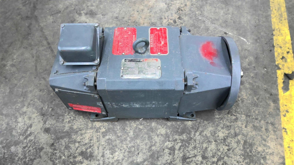 Reliance T18R1102P 3 HP DC Motor 1750 RPM DC1811ATCZ 180 V TENV