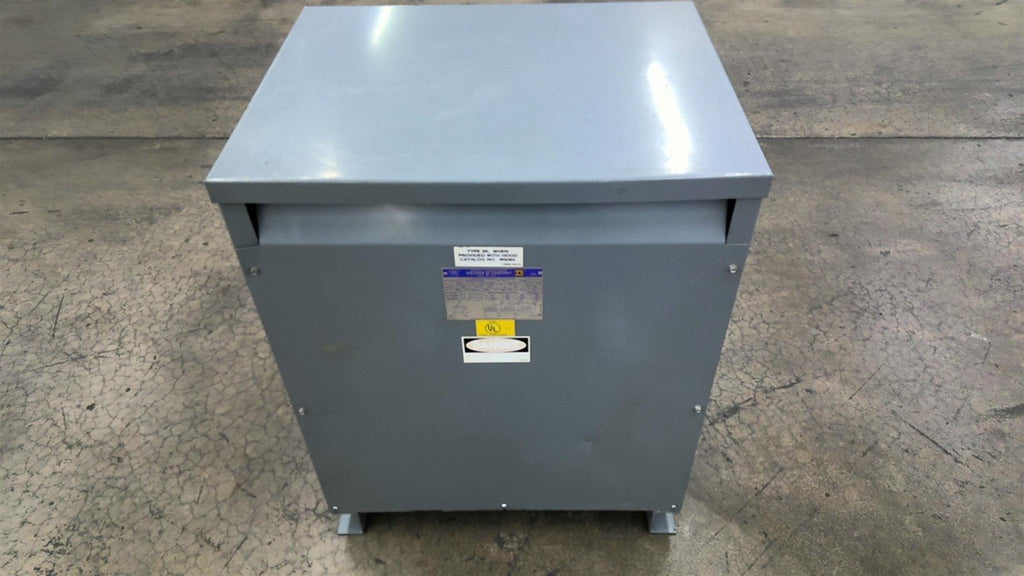 Square D 112T3H 112.5 KVA Sorgel Transformer 480 Pri V 208/120 Sec V 3 PH