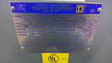 Square D 112T3H 112.5 KVA Sorgel Transformer 480 Pri V 208/120 Sec V 3 PH