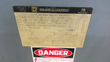 Square D 112T3H 112.5 KVA Transformer 480 Pri V 208/120 Sec V 3 PH Type 2