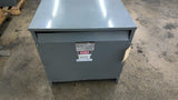 Square D 75T3H 75 KVA Transformer 480 Pri V 208/120 SEC V 3 PH