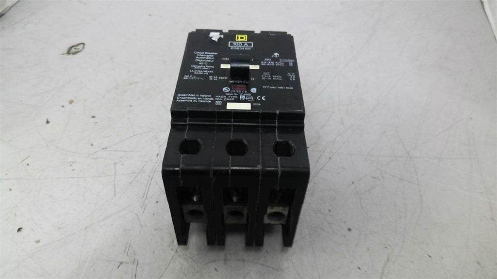 Square D EGB34100 100A Circuit Breaker