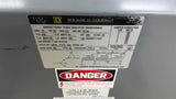 Square D 75T3H 75 KVA Transformer 480 Pri V 208/120 SEC V 3 PH WS364