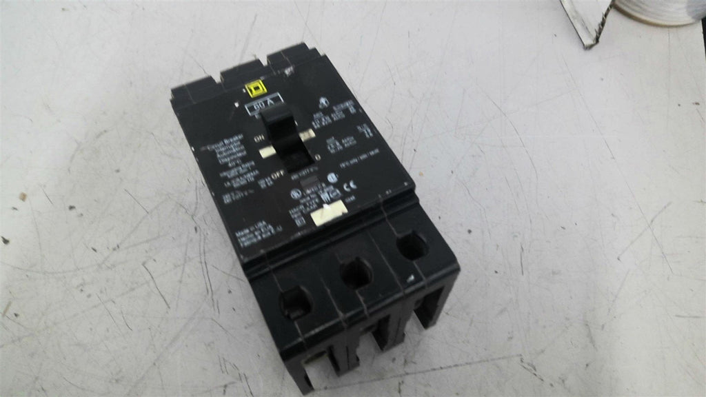 Square D EJB34060 60A Circuit Breaker