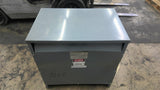 Square D 75T3H 75 KVA Insulated Transformer 480 Pri V 208/120 SEC V 3 PH