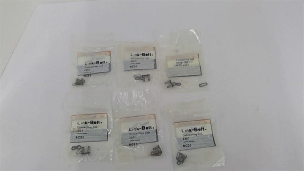 Link-Belt 4301 RC35 Slip Fit Connecting Link Lot Of