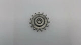 Aetna Double Idler Chain Sprocket 5/8" Bore 15 Teeth 3 1/8" OD 50MM Pitch