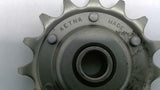 Aetna Double Idler Chain Sprocket 5/8" Bore 15 Teeth 3 1/8" OD 50MM Pitch