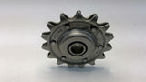 Aetna Double Idler Chain Sprocket 5/8" Bore 15 Teeth 3 1/8" OD 50MM Pitch