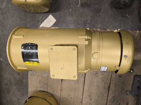 Baldor VEBM3611T 3HP AC Brake Motor 1800RPM 4P 3PH 182TC 230/460V TEFC 60Hz
