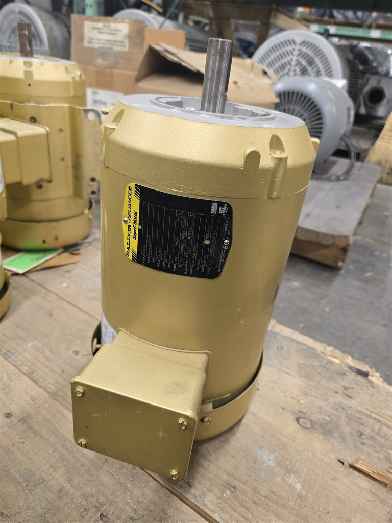 Baldor VEM3611 3HP AC Motor 1800RPM 4P 3PH 184C 230/460V TEFC 60Hz