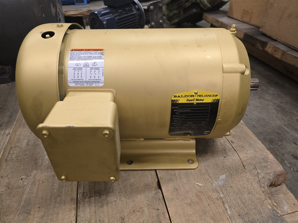 Baldor 36A012S66G5 3HP AC Motor 1800RPM 4P 3PH 182C 230/460V TEFC 60Hz