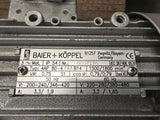 Baier+Koppel 4AP 80-47AAB14 .75kW AC Motor 1800RPM 4P 3PH 220-280/380-480V