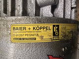 Baier+Koppel 4AP 80-47AAB14 .75kW AC Motor 1800RPM 4P 3PH 220-280/380-480V