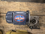 Leeson C63T17FZ3C .25HP Gear Motor 1800RPM 4P 3PH D63D 230/460V TEFC 60HZ