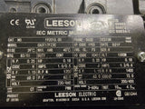 Leeson C63T17FZ23C .25HP Gear Motor 1800RPM 4P 3PH D63D 230/460V TEFC 60Hz