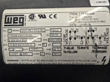 WEG ME0IC0X0X0000101862 3/4HP 3600RPM 2P Single Phase 56CZ 115/208-230V
