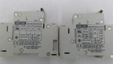 Allen Bradley 1492-CB1 G500 Circuit Breaker 50A W/1492-CB1 G100 10A