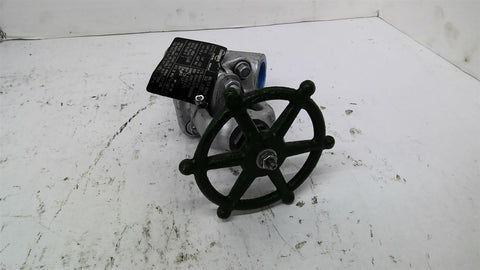 Flowserve A484F11Y Valve 745 PSI Size 1" 2000 CWP