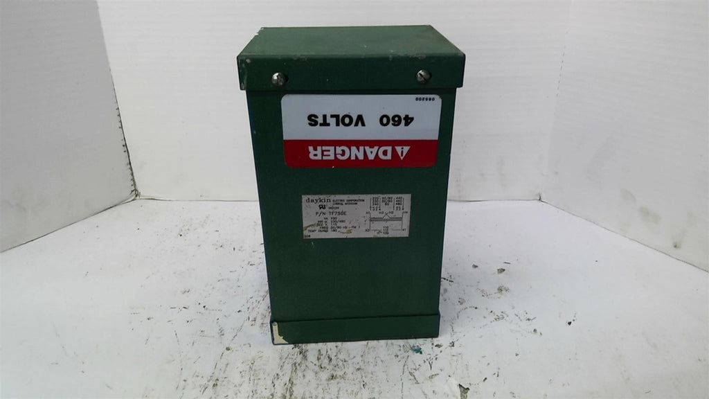 Daykin TF750E Transformer 750 VA PRI 230/460v SEC 115v 3ph