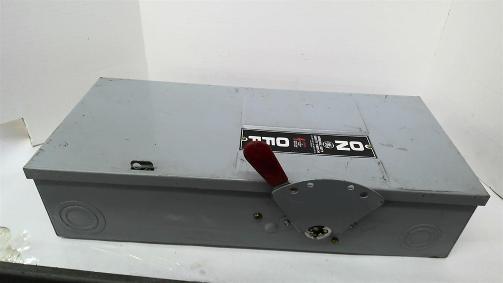 General Electric TG3223 Fusible Safety Switch 240V 100amp