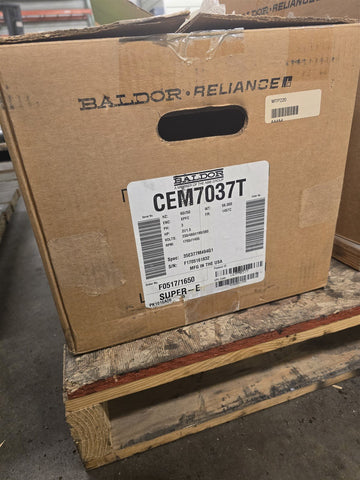 Baldor CEM7037T 2HP AC Motor 1800RPM 4P 3PH 145TC 230/460V XPFC 60Hz