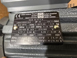 VEM K21R-63-K-4-H .14kW AC Motor 1800RPM 4P 3PH TEFC 60HZ