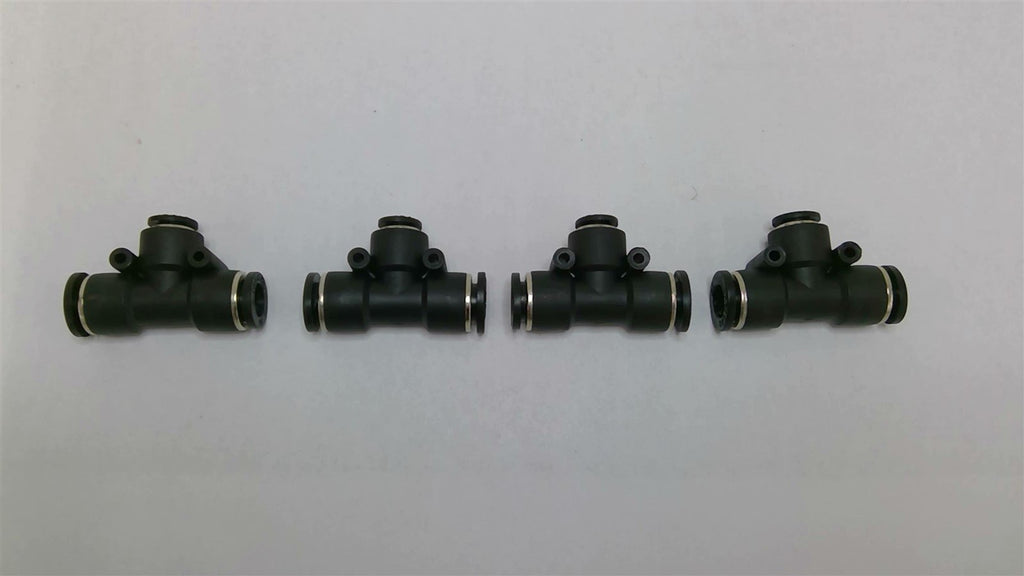 Idealer Fitting Tee Tube 3/8"X1/4" Lot Of 4