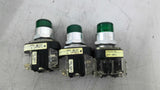 Allen Bradley 800T-QB10 Push Buttons Lot of 3