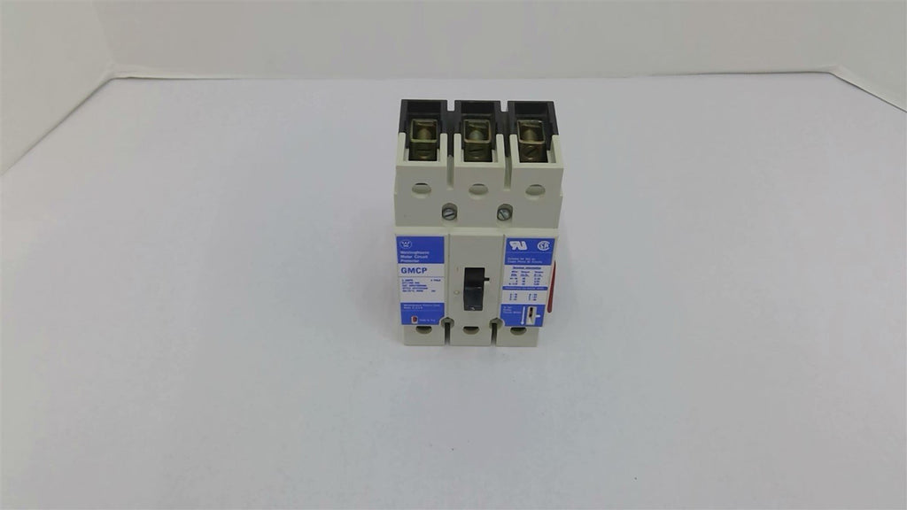 Westinghouse GMCP003A0C Circuit Breaker 3AMP 3Pole 277/400VAC