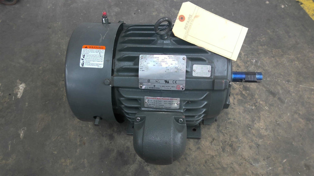 US Motors A3P3C 3 HP AC Motor 1200 RPM 6 P 3 PH 215 460 V TEFC 60 HZ