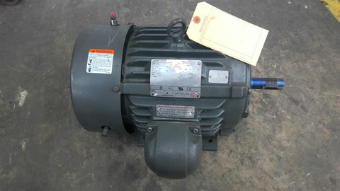 US Motors A3P3C 3 HP AC Motor 1200 RPM 6 P 3 PH 215 460 V TEFC 60 HZ