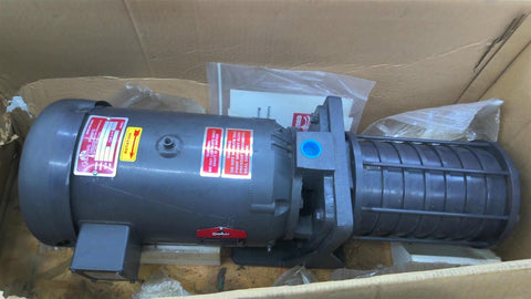 Gusher MSC4-8-500-FH 5 HP Pump 3600 RPM 2 P 3 PH 184TCZ 208-230/460 V TEFC 60 HZ