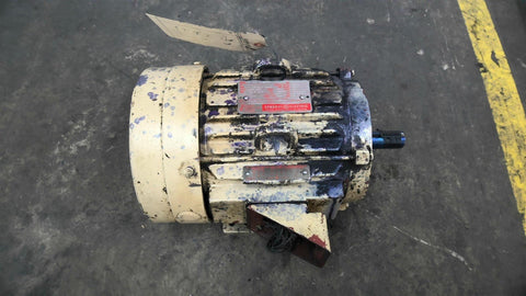 GE 5KS184SN205B 5HP AC Motor 1800 RPM 3 PH 184T 230/460 V TEFC 60 HZ