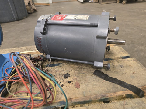 GE 5K32NN118X 1/3HP AC Motor 1800RPM 4P 3PH 560-FR 230/460V TENV 60Hz