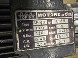 RCV AF40 .33kW AC Motor 1800RPM 4P 1PH Gear 110/190V Encoder