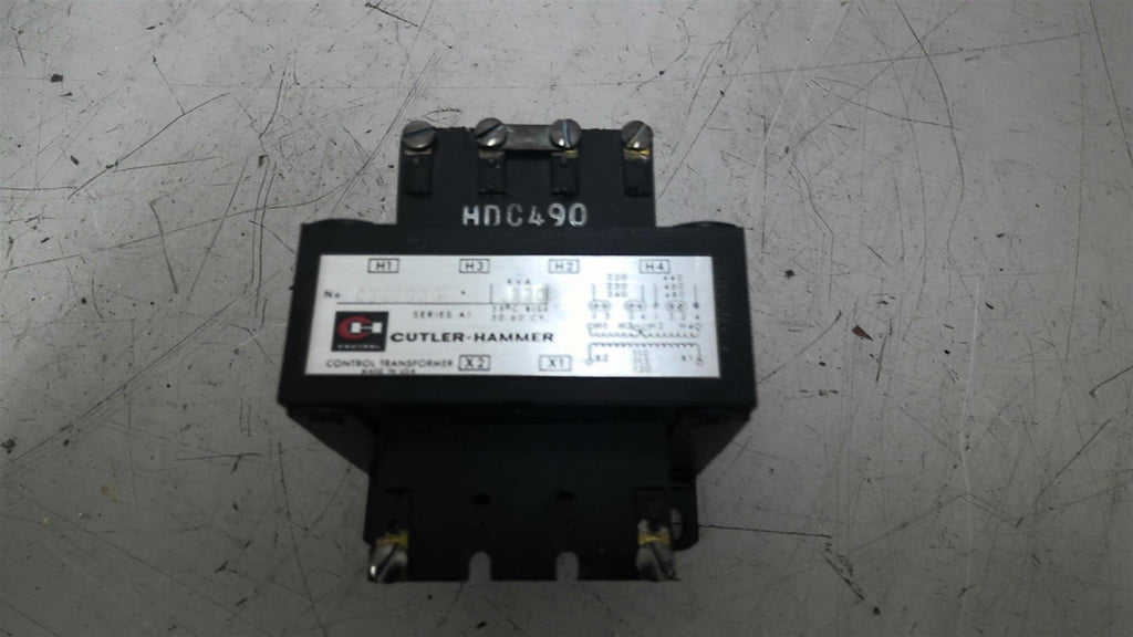 Cutler Hammer C340DNC .120kVA Transformer 240 480 Pri 110 120 Sec Volts
