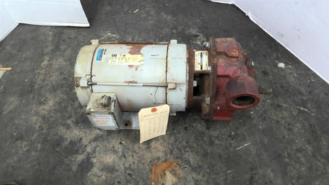Scot 2075H0SA 7.5 HP Pump 3600 RPM 2P 3 PH 208-230/460 V 1 1/2" x 1 1/2"