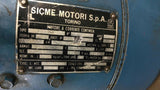 Sicme C11SN-BCA/35 4.77 KW DC Motor 3000 RPM 3 PH R23S 400 V