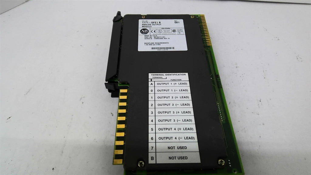 Allen-Bradley 1771-0FE1 Analog Output Module