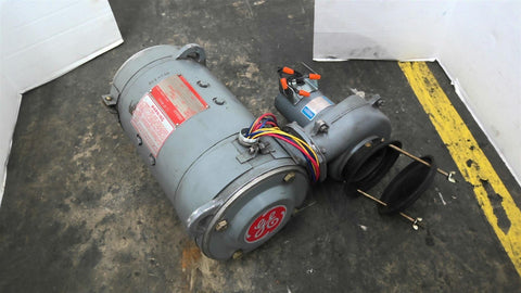 GE 5CD144UC023B001 5 HP DC Motor 1750/2050 RPM DFFG-BV 180 V