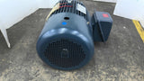 Leeson 199016.00 15 HP AC Motor 1800 RPM 4P 3 PH 254T 230/460 V TEFC 60 HZ