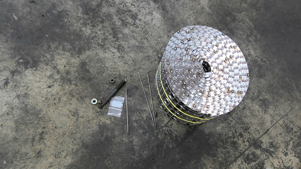Welded Flat Wire Mesh Conveyor Belt 20 FT Long 11" Wide