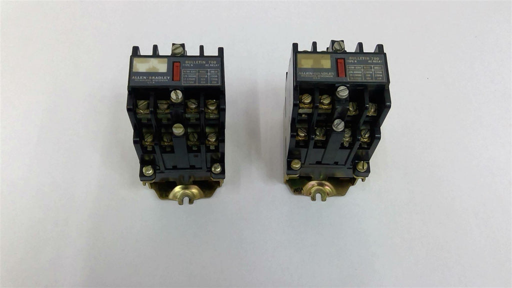 Allen Bradley 700-N800A1 Relay Series C 120V 60HZ Lot Of 2