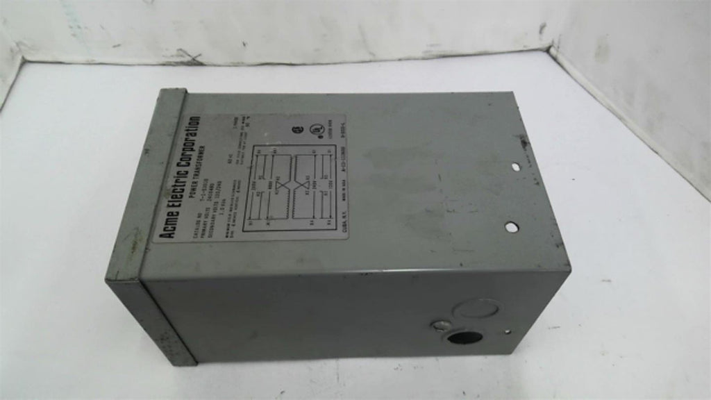 Acme T-1-53010 1 KVA Transformer 240X480 Pri V 120/240 Sec V Single Phase
