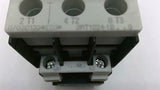 Siemens 3RT1024-1B Contactor W/ Siemens 3RH1921-1HA31 Auxiliary Contact