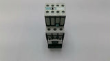 Siemens 3RT1024-1B Contactor W/ Siemens 3RH1921-1HA31 Auxiliary Contact